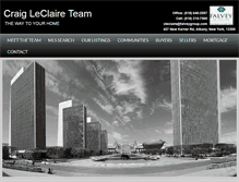Tablet Screenshot of craigleclaireteam.com